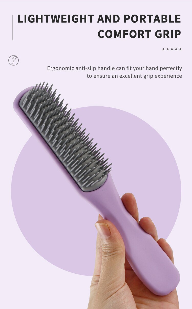 CestoMen Hair Massage Scalp Care Brush Detangling Massage Nine-Row Brush Comb Barber Hairdressing Styling Tools For Women Men CestoMen Hair Massage Scalp Care Brush Detangling Massage Nine-Row Brush Comb Barber Hairdressing Styling Tools For Women Men