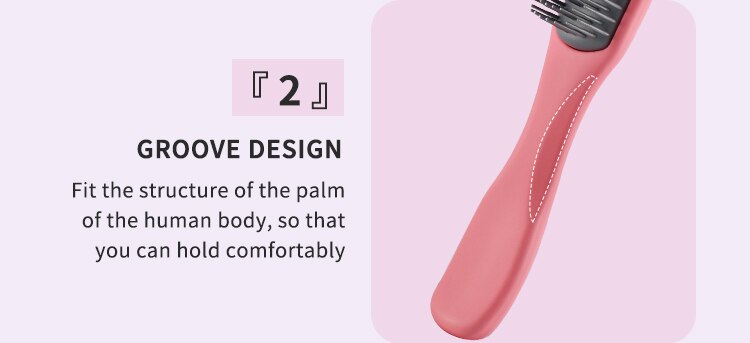 CestoMen Hair Massage Scalp Care Brush Detangling Massage Nine-Row Brush Comb Barber Hairdressing Styling Tools For Women Men CestoMen Hair Massage Scalp Care Brush Detangling Massage Nine-Row Brush Comb Barber Hairdressing Styling Tools For Women Men