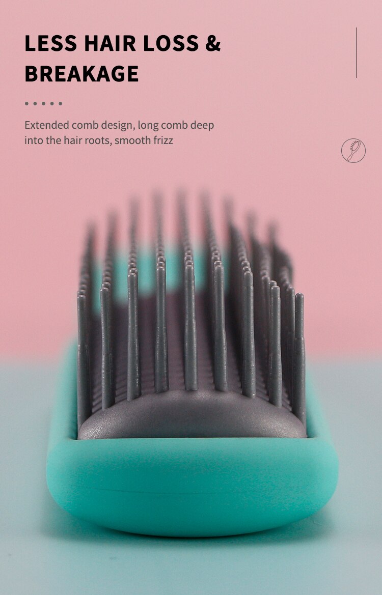 CestoMen Hair Massage Scalp Care Brush Detangling Massage Nine-Row Brush Comb Barber Hairdressing Styling Tools For Women Men CestoMen Hair Massage Scalp Care Brush Detangling Massage Nine-Row Brush Comb Barber Hairdressing Styling Tools For Women Men