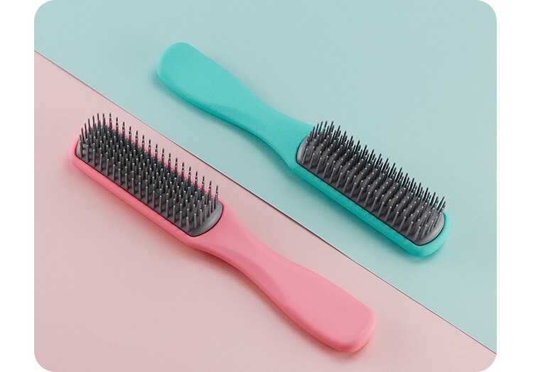 CestoMen Hair Massage Scalp Care Brush Detangling Massage Nine-Row Brush Comb Barber Hairdressing Styling Tools For Women Men CestoMen Hair Massage Scalp Care Brush Detangling Massage Nine-Row Brush Comb Barber Hairdressing Styling Tools For Women Men