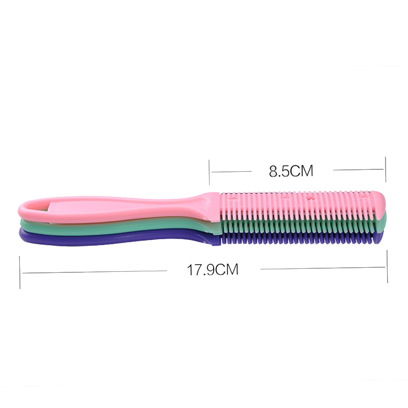 Hair Razor Comb For Women Men Double Sides Hair Cutter Massage Brush Comb Electric Trimmer Cutting Thinning Tools DIY Hairstyle