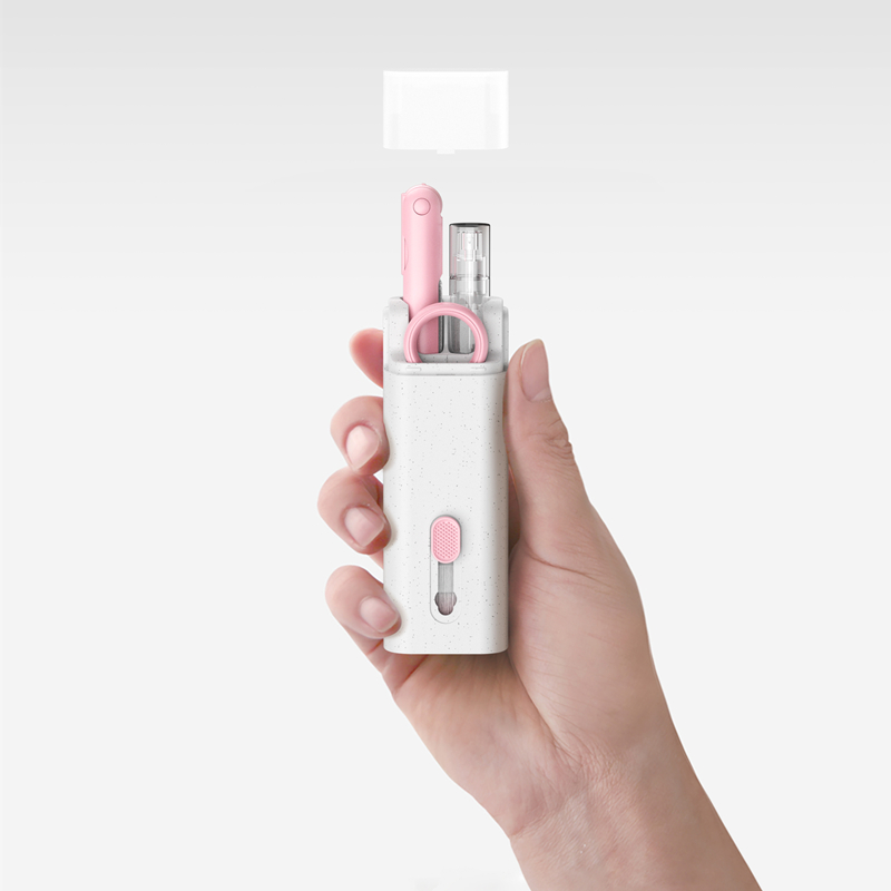 7 in 1 Computer Keyboard Cleaner Brush Kit Earphone Cleaning Pen For Headset Keyboard Cleaning Tools Cleaner Keycap Puller Kit