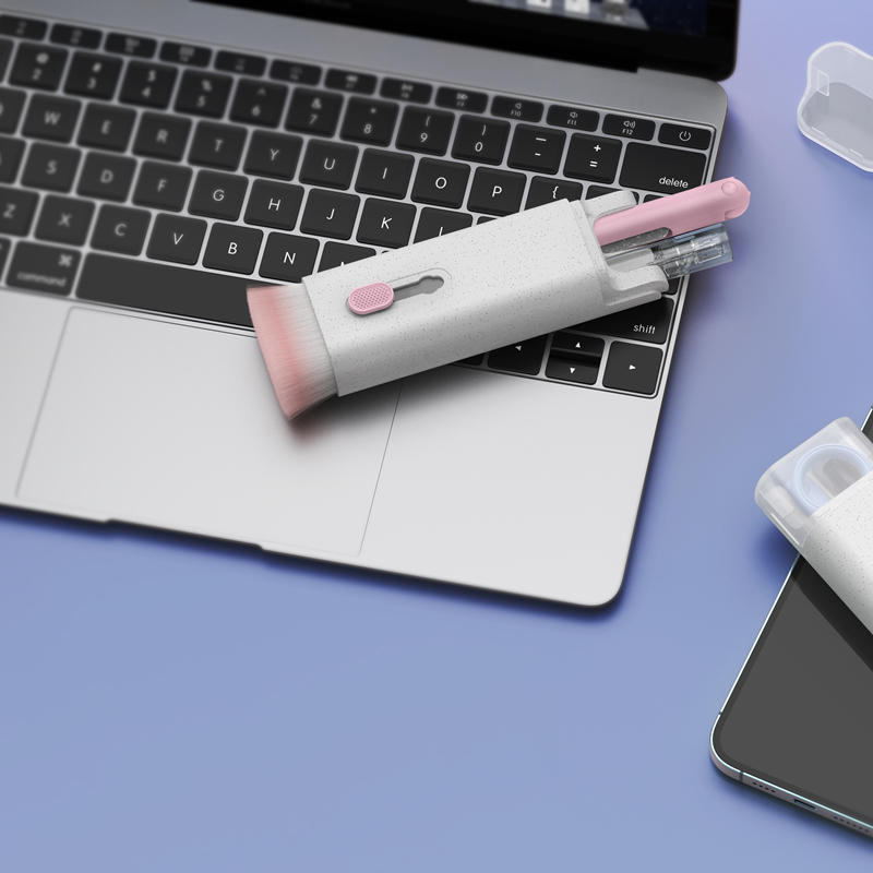 7 in 1 Computer Keyboard Cleaner Brush Kit Earphone Cleaning Pen For Headset Keyboard Cleaning Tools Cleaner Keycap Puller Kit