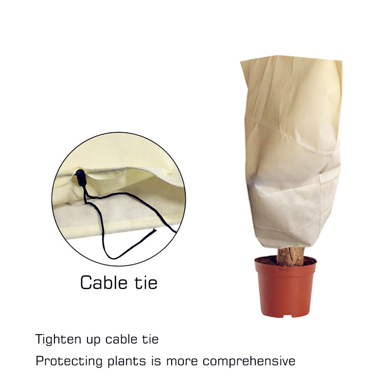 Durable Warm Cover Tree Shrub Plant Protecting Bag Frost Protection Yard Garden Winter Protection Against Shoots Crowns Plant Co