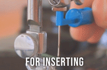 Sewing Machine Needle Threader Stitch Insertion Tool Automatic Threader Quick Sewing Threader Needle Changer Hold Needles Firmly