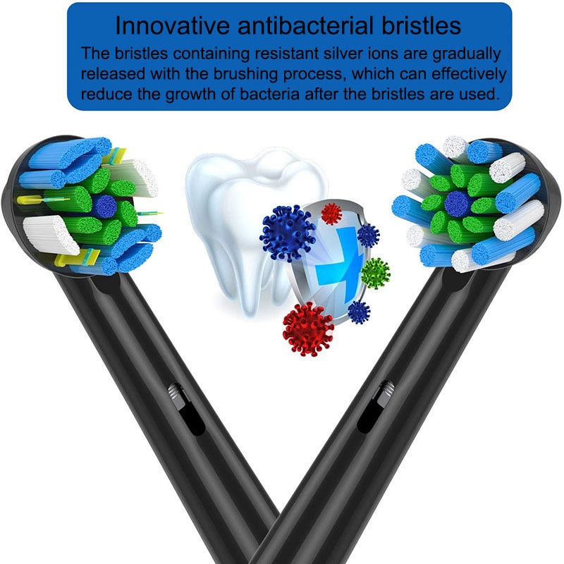 4Pcs/Set 3D Oral b Toothbrush Heads Oral B Brush Attachment Oral B Replacement Oral Toothbrush Heads B Oral B Nozzles 4Pcs/Set 3D Oral b Toothbrush Heads Oral B Brush Attachment Oral B Replacement Oral Toothbrush Heads B Oral B Nozzles