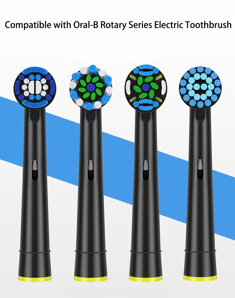 4Pcs/Set 3D Oral b Toothbrush Heads Oral B Brush Attachment Oral B Replacement Oral Toothbrush Heads B Oral B Nozzles