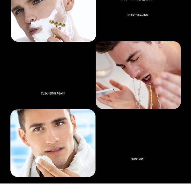 Adjustable Safety Razor Double Edge Stainless Steel Classic Mens Shaving Mild to Aggressive Hair Removal Shaver Razor Shave Man Adjustable Safety Razor Double Edge Stainless Steel Classic Mens Shaving Mild to Aggressive Hair Removal Shaver Razor Shave Man
