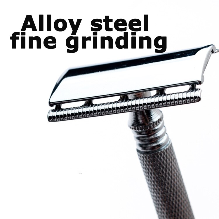 Adjustable Safety Razor Double Edge Stainless Steel Classic Mens Shaving Mild to Aggressive Hair Removal Shaver Razor Shave Man Adjustable Safety Razor Double Edge Stainless Steel Classic Mens Shaving Mild to Aggressive Hair Removal Shaver Razor Shave Man
