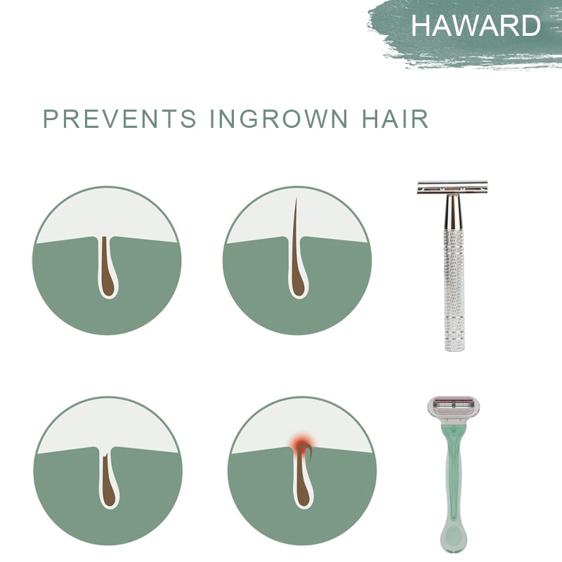 Rose Gold Shave Man Classic Double Edge Safety Razor Mens Shaving Hair Removal Stainless Steel Manual Shaver Man Face Razors Rose Gold Shave Man Classic Double Edge Safety Razor Mens Shaving Hair Removal Stainless Steel Manual Shaver Man Face Razors