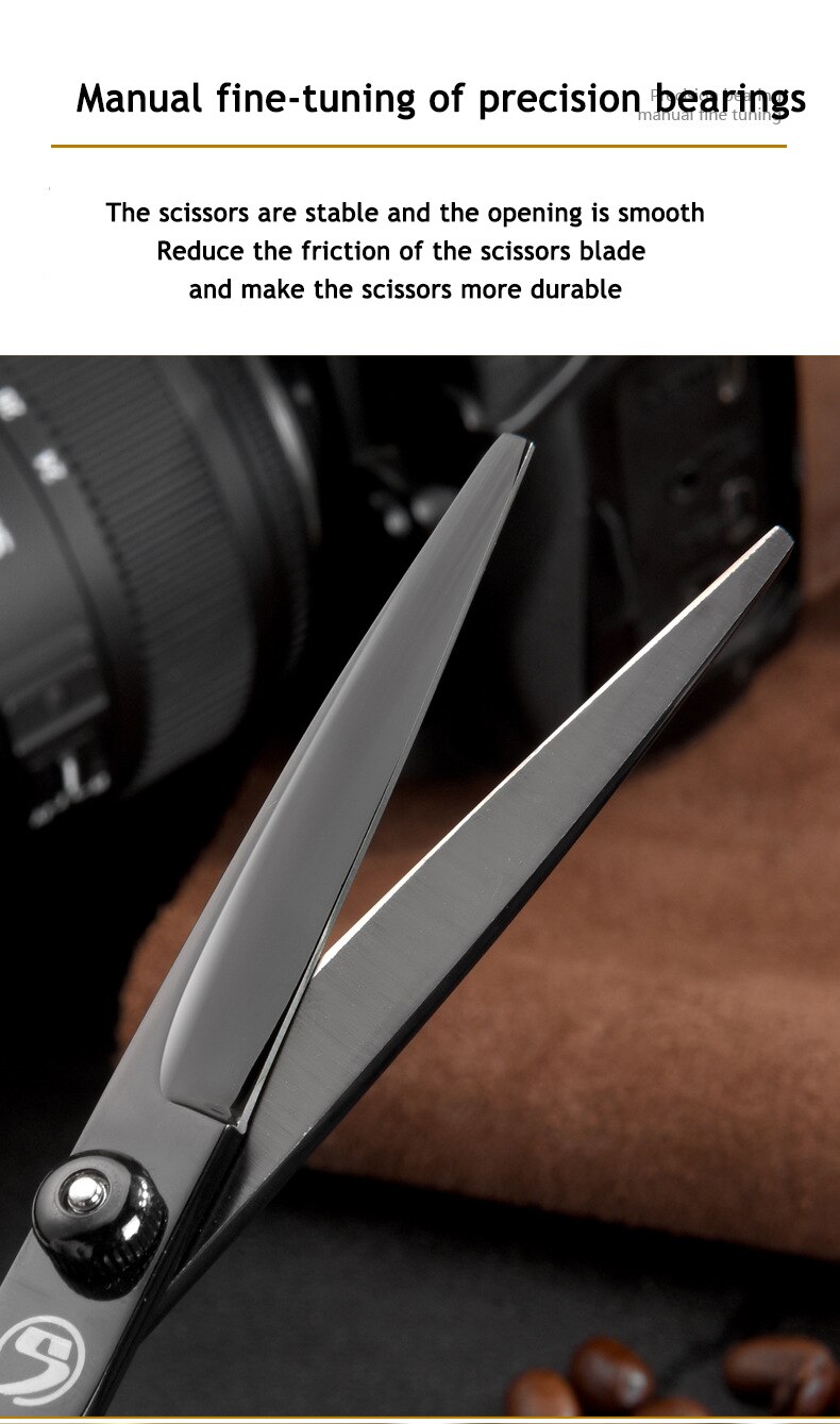 Hairdressing Scissors 6 Inch Hair Scissors Professional Hairdressing Scissors Cutting Thinning Scissors Barber Shear Accessories