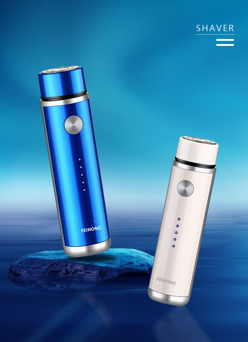 Mini Electric Shaver for Men Portable Electric Razor Beard Knife USB Charging Men's Shavers Face Body Razor Shaving Machine