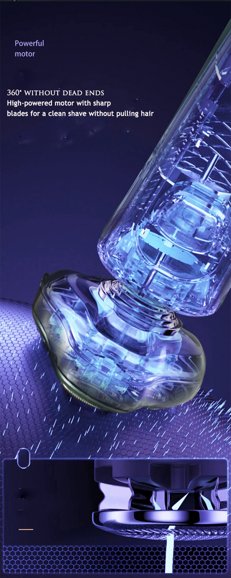 Electric Razor Shaver 9D Floating Shaving Machine IPX7 Washable USB Rechargeable Beard Trimmer Multifunction Trimmer For Men Electric Razor Shaver 9D Floating Shaving Machine IPX7 Washable USB Rechargeable Beard Trimmer Multifunction Trimmer For Men