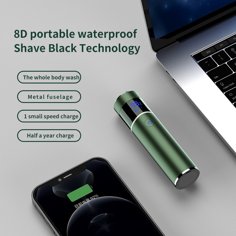 Men's Electric Shaver for Men Razor Smart Beard Shaving Beard Timmer 8D IPX7 Shaving Machine Men LCD Display Electric Razor Men's Electric Shaver for Men Razor Smart Beard Shaving Beard Timmer 8D IPX7 Shaving Machine Men LCD Display Electric Razor