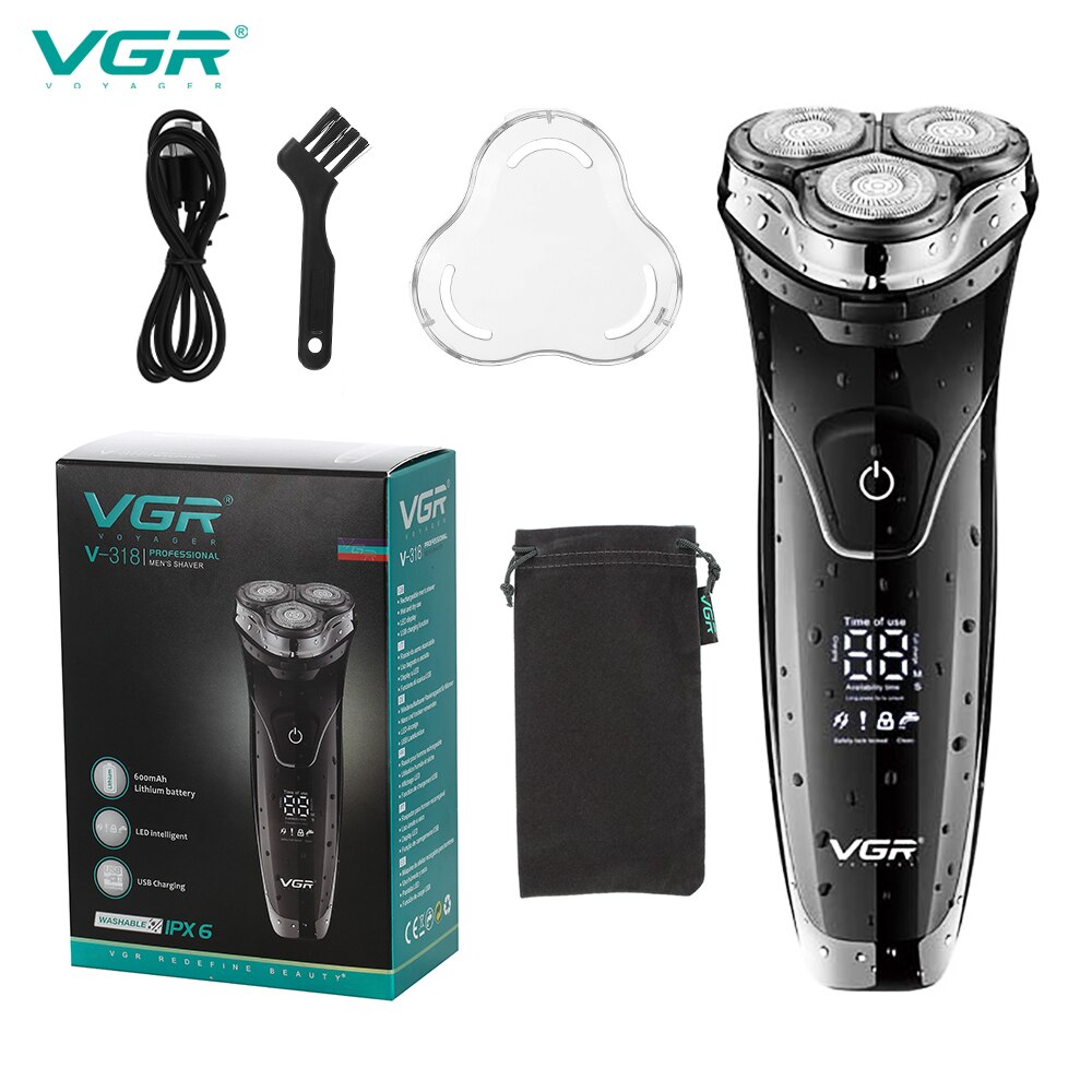 Men's Electric Shaver Razor for Men Beard Shaving Timmer Waterproof Rechargeable Shaving Machine LCD Display Electric Razor Men's Electric Shaver Razor for Men Beard Shaving Timmer Waterproof Rechargeable Shaving Machine LCD Display Electric Razor
