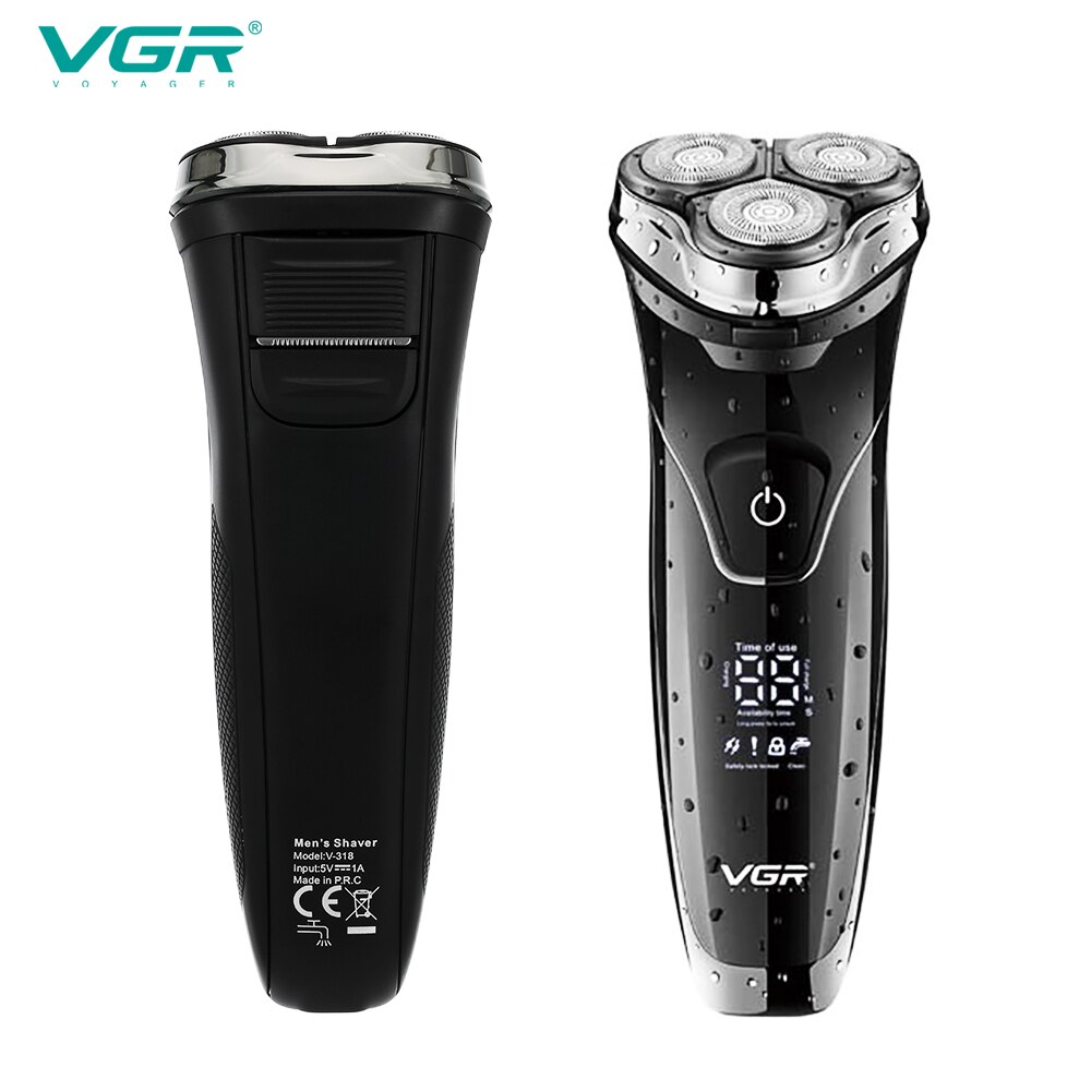 Men's Electric Shaver Razor for Men Beard Shaving Timmer Waterproof Rechargeable Shaving Machine LCD Display Electric Razor Men's Electric Shaver Razor for Men Beard Shaving Timmer Waterproof Rechargeable Shaving Machine LCD Display Electric Razor