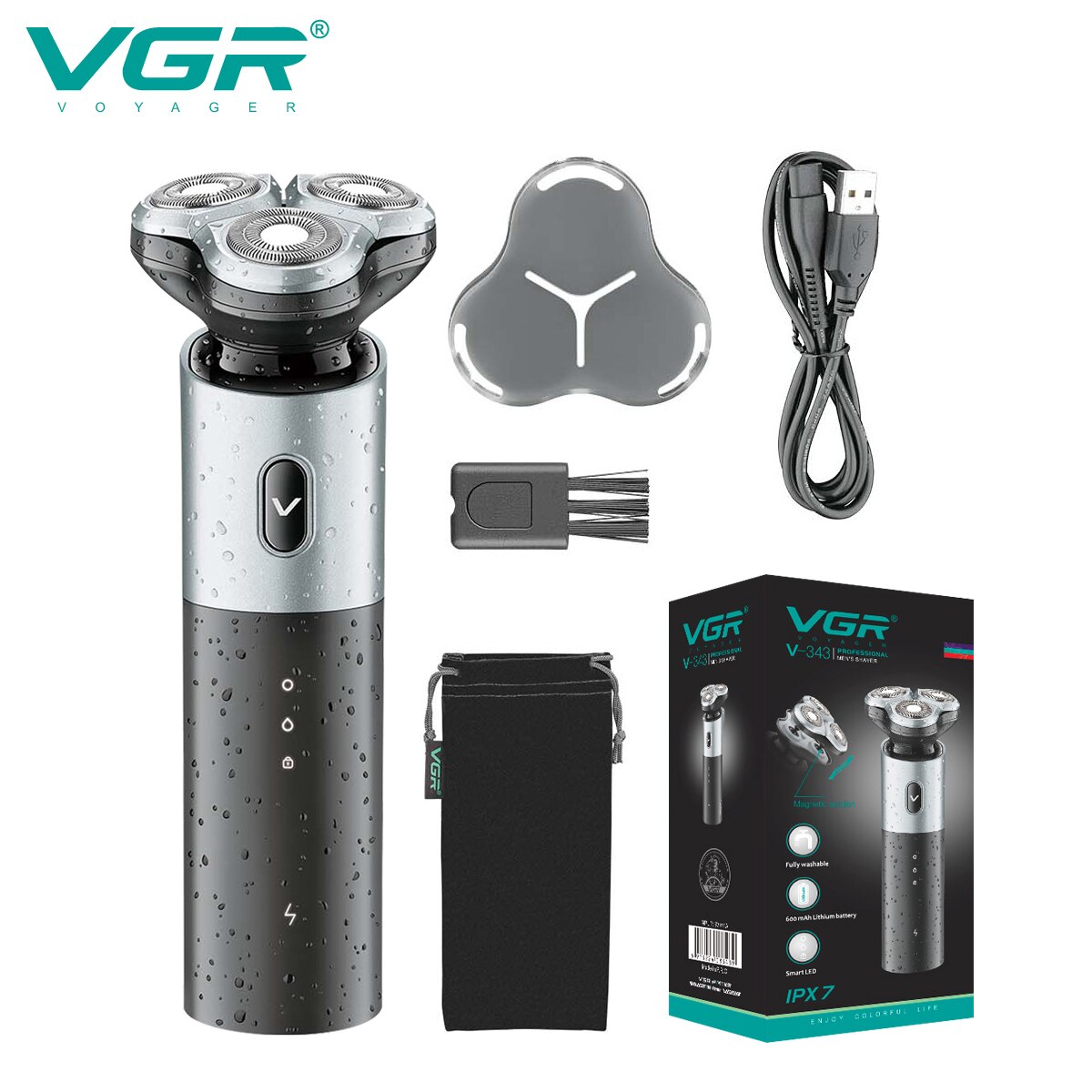 4D Electric Shaver Razor For Men Smart IPX7 Waterproof Wet & Dry Dual Use LCD Display Face Beard Shaving Razor Beard Trimmer 4D Electric Shaver Razor For Men Smart IPX7 Waterproof Wet & Dry Dual Use LCD Display Face Beard Shaving Razor Beard Trimmer
