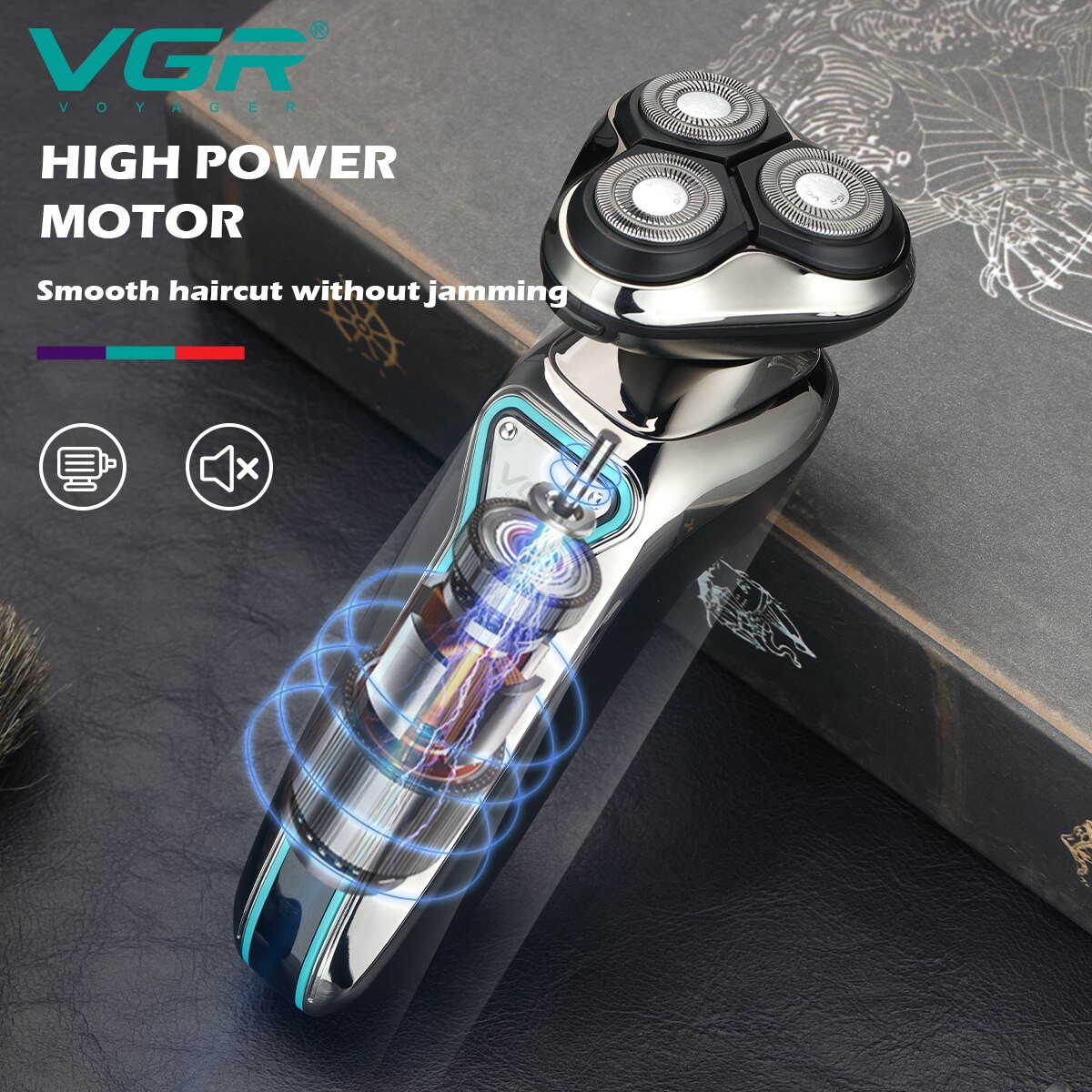 Men's Electric Shaver for Men Razor Smart Beard Shaving Timmer 3D Blade Float IPX7 Shaving Machine LCD Display Electric Razor Men's Electric Shaver for Men Razor Smart Beard Shaving Timmer 3D Blade Float IPX7 Shaving Machine LCD Display Electric Razor