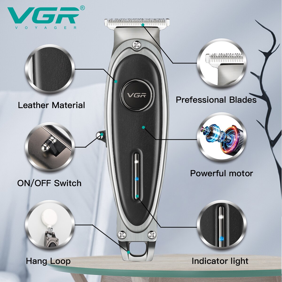 VG RProfessional Hair Trimmer for Men Classcial Rechargeable Beard Trimmer Electric Barber Clipper Hair Cutting Machine Haircut VG RProfessional Hair Trimmer for Men Classcial Rechargeable Beard Trimmer Electric Barber Clipper Hair Cutting Machine Haircut