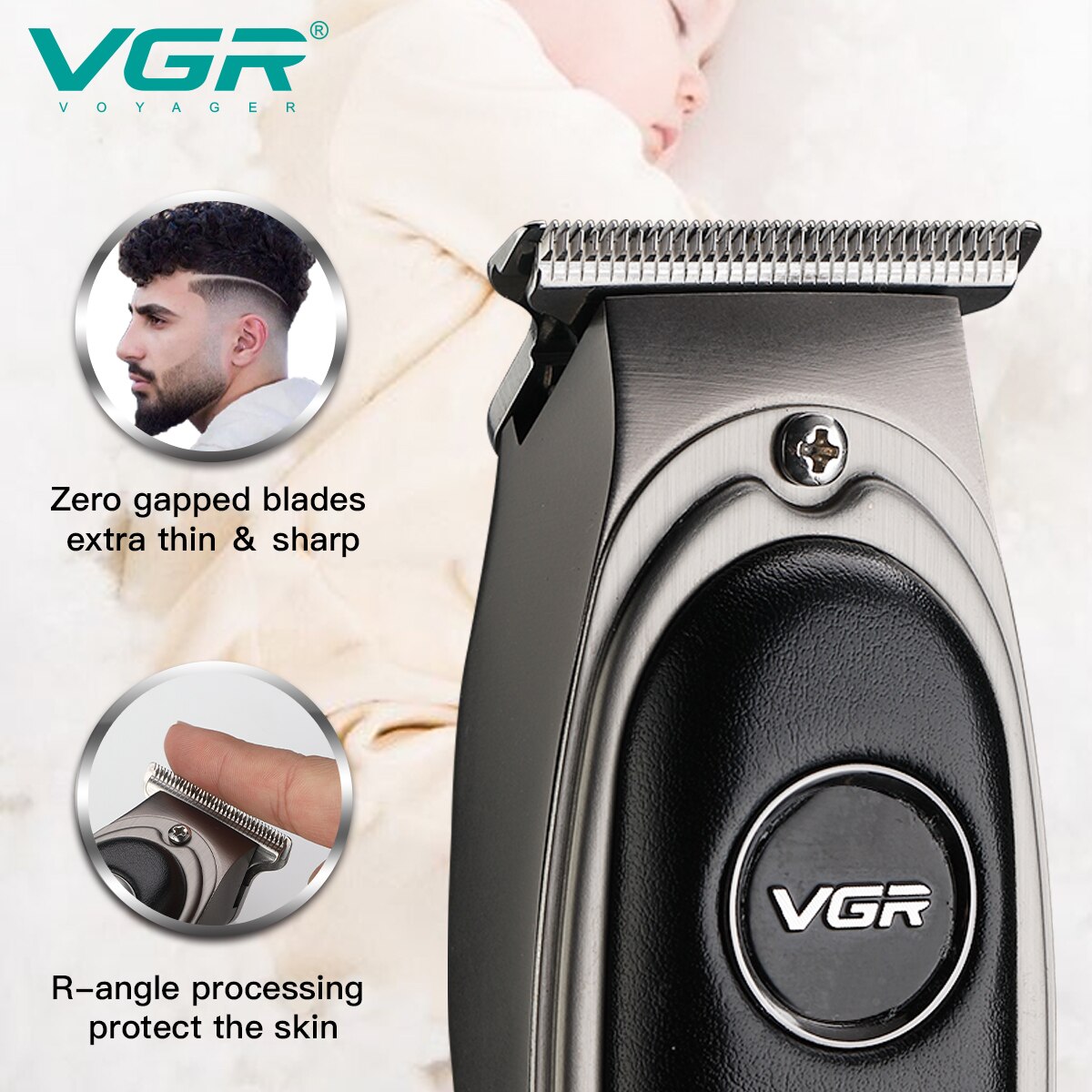 VG RProfessional Hair Trimmer for Men Classcial Rechargeable Beard Trimmer Electric Barber Clipper Hair Cutting Machine Haircut VG RProfessional Hair Trimmer for Men Classcial Rechargeable Beard Trimmer Electric Barber Clipper Hair Cutting Machine Haircut