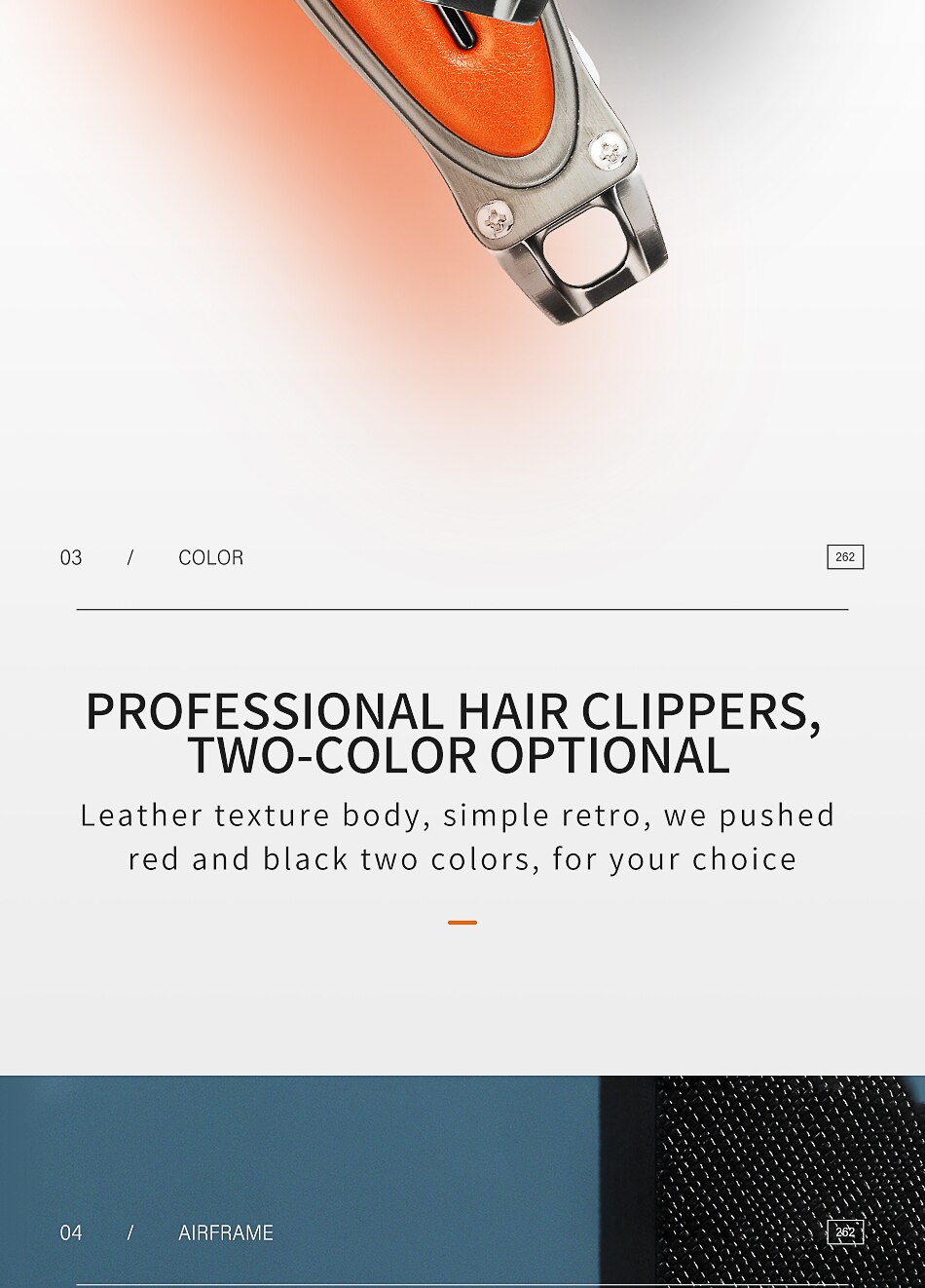 VG RProfessional Hair Trimmer for Men Classcial Rechargeable Beard Trimmer Electric Barber Clipper Hair Cutting Machine Haircut