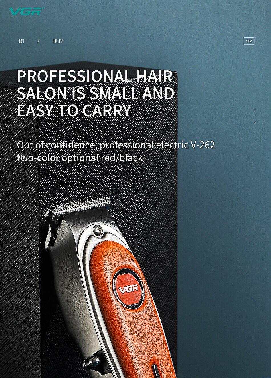 VG RProfessional Hair Trimmer for Men Classcial Rechargeable Beard Trimmer Electric Barber Clipper Hair Cutting Machine Haircut