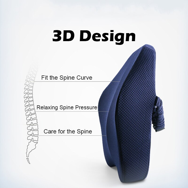Memory Foam Seat Cushion Orthopedic Pillow Coccyx Office Chair Cushion Support Waist Back Pillow Car Seat Hip Massage Pad Sets Memory Foam Seat Cushion Orthopedic Pillow Coccyx Office Chair Cushion Support Waist Back Pillow Car Seat Hip Massage Pad Sets