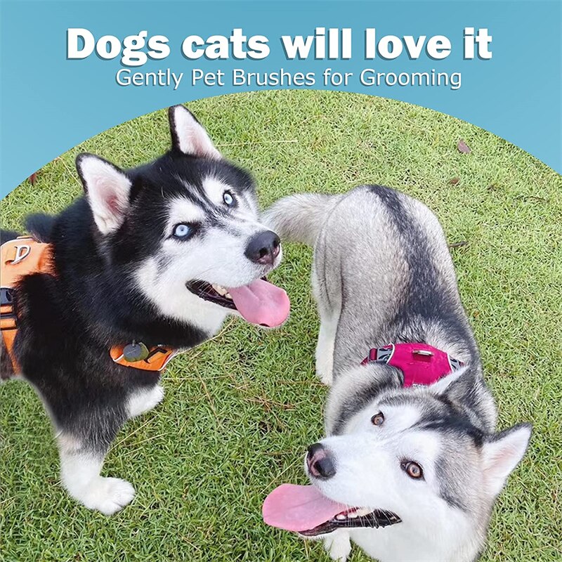 Professional Pet Deshedding Brush 2 Sided Dematting Dog Comb Cat Brush Rake Puppy Grooming Tools Undercoat Shedding Flying Hair Professional Pet Deshedding Brush 2 Sided Dematting Dog Comb Cat Brush Rake Puppy Grooming Tools Undercoat Shedding Flying Hair