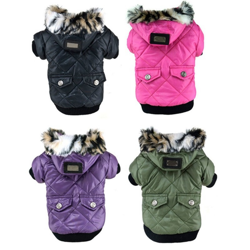 Winter Dog Clothes Warm Thicken Coat Jacket for Small Dog Puppy Pet Hoodie for Small Medium Dogs Yorkie French Bulldog Clothing Winter Dog Clothes Warm Thicken Coat Jacket for Small Dog Puppy Pet Hoodie for Small Medium Dogs Yorkie French Bulldog Clothing