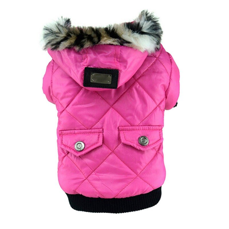 Winter Dog Clothes Warm Thicken Coat Jacket for Small Dog Puppy Pet Hoodie for Small Medium Dogs Yorkie French Bulldog Clothing