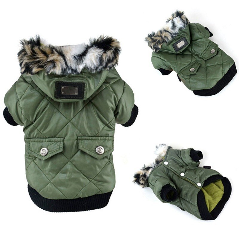 Winter Dog Clothes Warm Thicken Coat Jacket for Small Dog Puppy Pet Hoodie for Small Medium Dogs Yorkie French Bulldog Clothing Winter Dog Clothes Warm Thicken Coat Jacket for Small Dog Puppy Pet Hoodie for Small Medium Dogs Yorkie French Bulldog Clothing