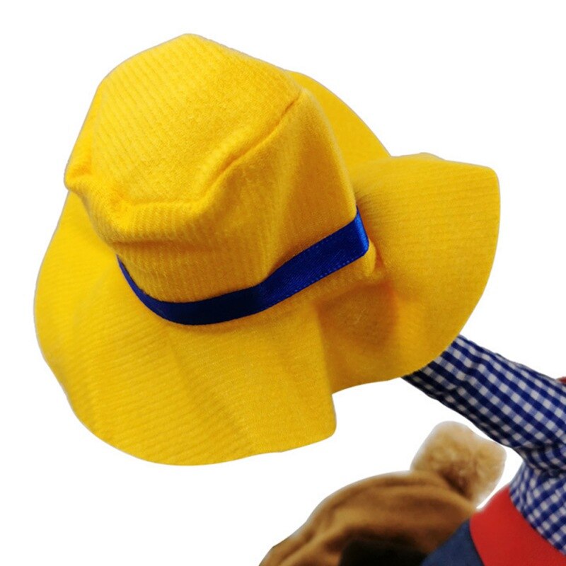 Knight Style Pet Clothes Cowboy Rider Dog Costume for Dogs Cats Dress Up Clothing with Hat for Halloween Cosplay Pet Costume