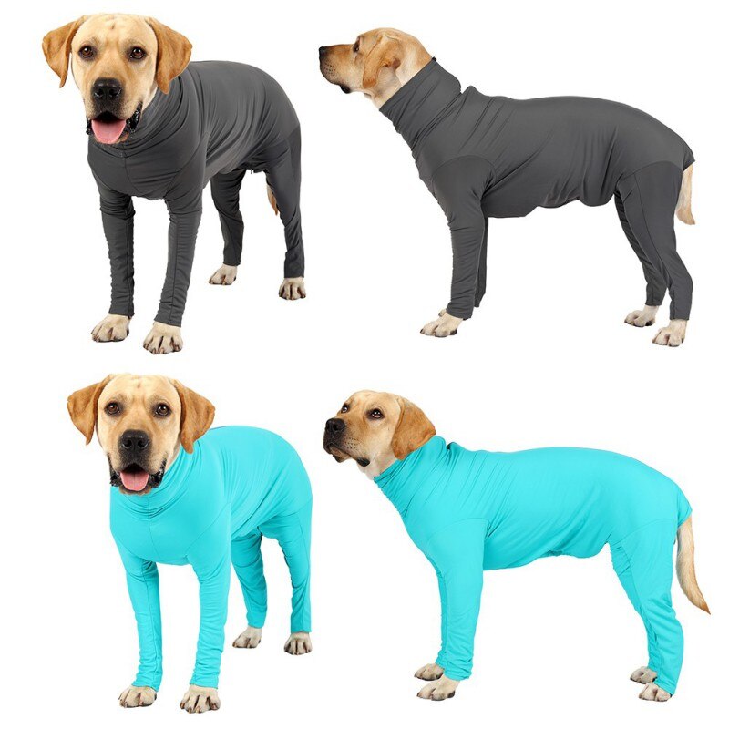 Surgery Recovery Clothes For Dogs One-piece Long-sleeve 4-legged Jumpsuit Pet Clothing Anti-lick Wound Sterilization Suit Surgery Recovery Clothes For Dogs One-piece Long-sleeve 4-legged Jumpsuit Pet Clothing Anti-lick Wound Sterilization Suit