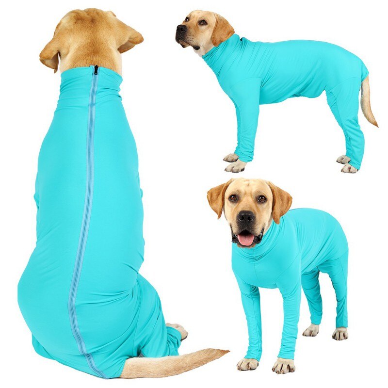 Surgery Recovery Clothes For Dogs One-piece Long-sleeve 4-legged Jumpsuit Pet Clothing Anti-lick Wound Sterilization Suit Surgery Recovery Clothes For Dogs One-piece Long-sleeve 4-legged Jumpsuit Pet Clothing Anti-lick Wound Sterilization Suit