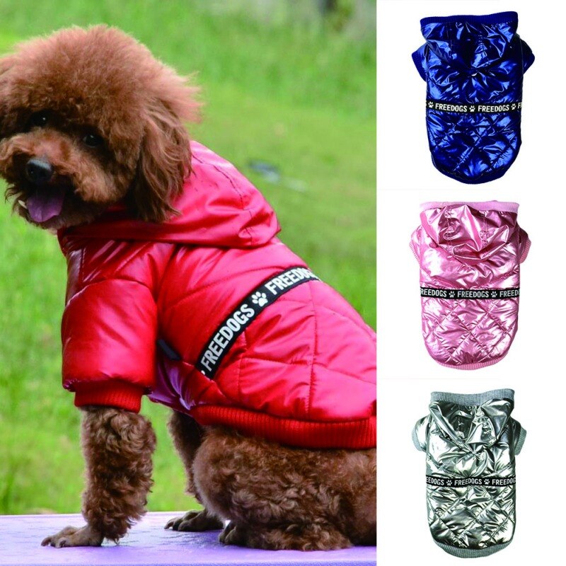 Clothes For Small Dogs Waterproof Dog Clothes Puppy Pet Jacket Winter Warm Vest Dog Coat Clothing For Chihuahua French Bulldog