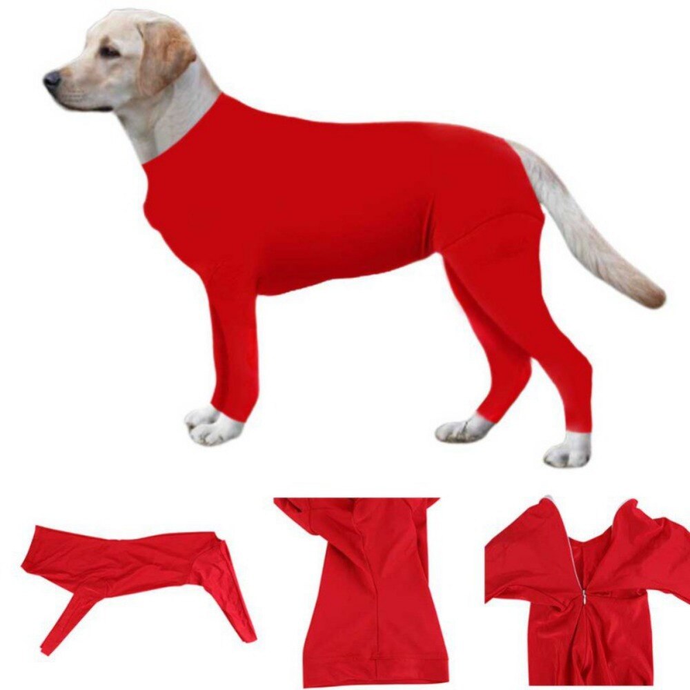 Soft Dogs Jumpsuit Post Operative Protection Long Sleeves Bodysuit Post Surgery Recovery Suit For Small Medium Dog Solid Clothes Soft Dogs Jumpsuit Post Operative Protection Long Sleeves Bodysuit Post Surgery Recovery Suit For Small Medium Dog Solid Clothes