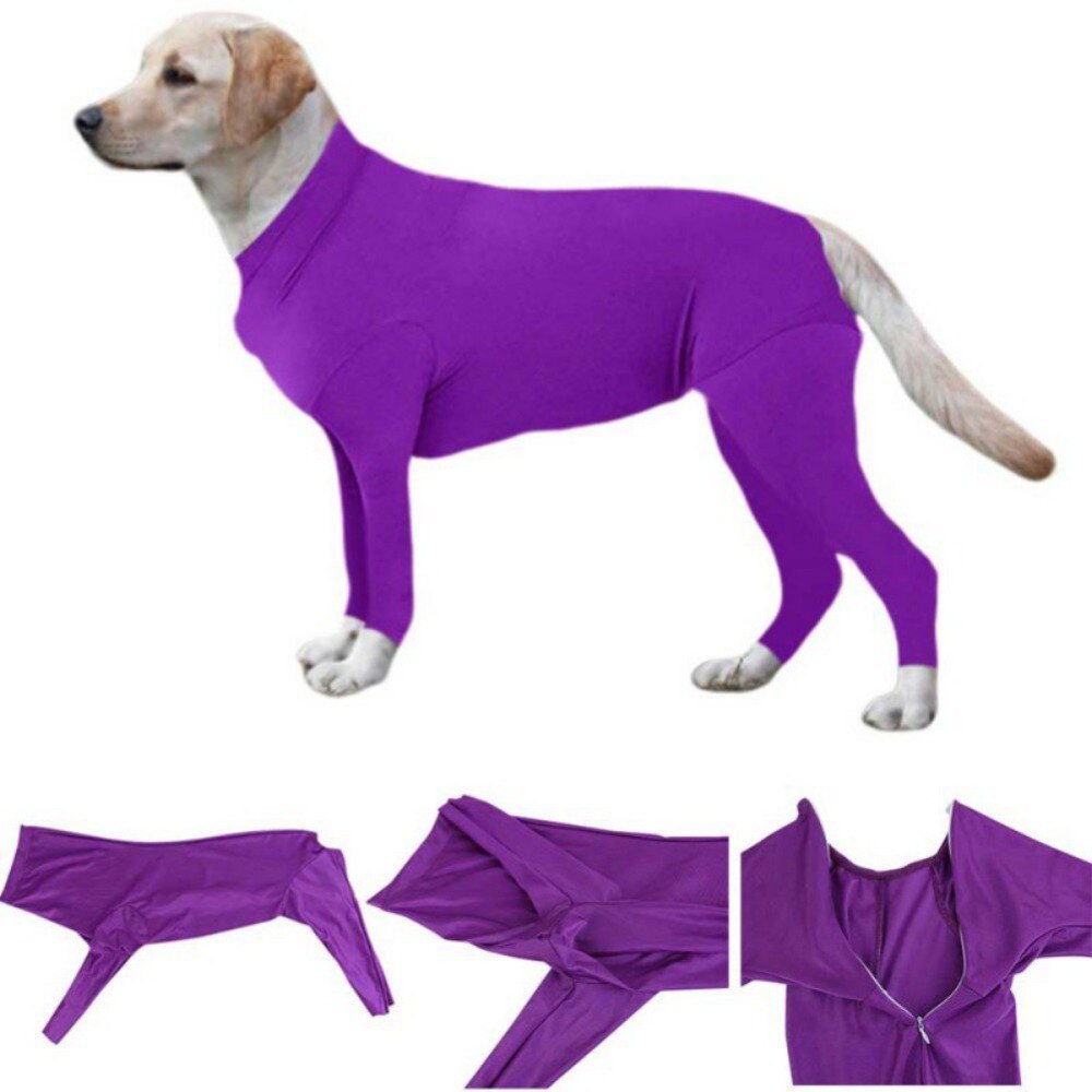 Soft Dogs Jumpsuit Post Operative Protection Long Sleeves Bodysuit Post Surgery Recovery Suit For Small Medium Dog Solid Clothes Soft Dogs Jumpsuit Post Operative Protection Long Sleeves Bodysuit Post Surgery Recovery Suit For Small Medium Dog Solid Clothes