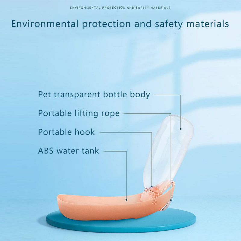 Portable Pet Dog Cat Water Bottle Travel Cups Drinking Bowl Outdoor Feeder Leak Proof Dog Water Dispenser Pet Products For Dogs