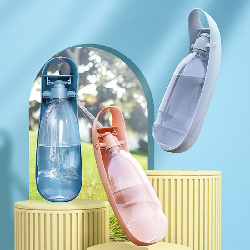 Portable Pet Dog Cat Water Bottle Travel Cups Drinking Bowl Outdoor Feeder Leak Proof Dog Water Dispenser Pet Products For Dogs