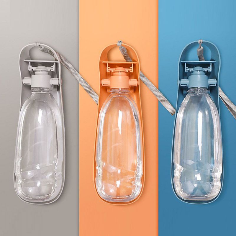 Portable Pet Dog Cat Water Bottle Travel Cups Drinking Bowl Outdoor Feeder Leak Proof Dog Water Dispenser Pet Products For Dogs