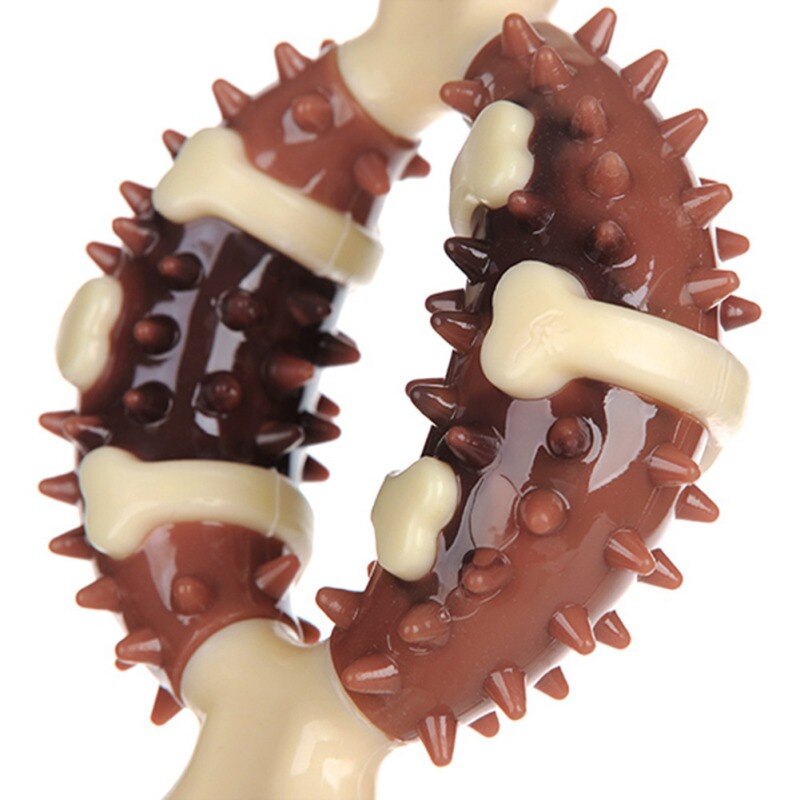 Pet Toy Ring Cleaning Teeth Bones Dogs Bones Toys For Pet Puppy Supplies Pets Chewing Toy Snack Food Treats Pet Toy Ring Cleaning Teeth Bones Dogs Bones Toys For Pet Puppy Supplies Pets Chewing Toy Snack Food Treats