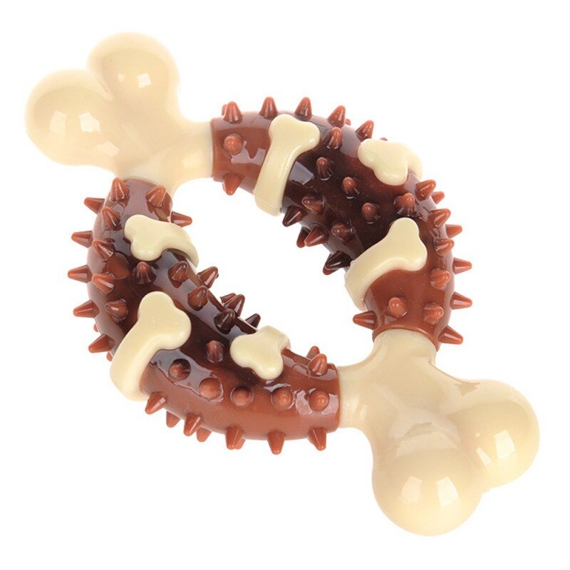 Pet Toy Ring Cleaning Teeth Bones Dogs Bones Toys For Pet Puppy Supplies Pets Chewing Toy Snack Food Treats Pet Toy Ring Cleaning Teeth Bones Dogs Bones Toys For Pet Puppy Supplies Pets Chewing Toy Snack Food Treats