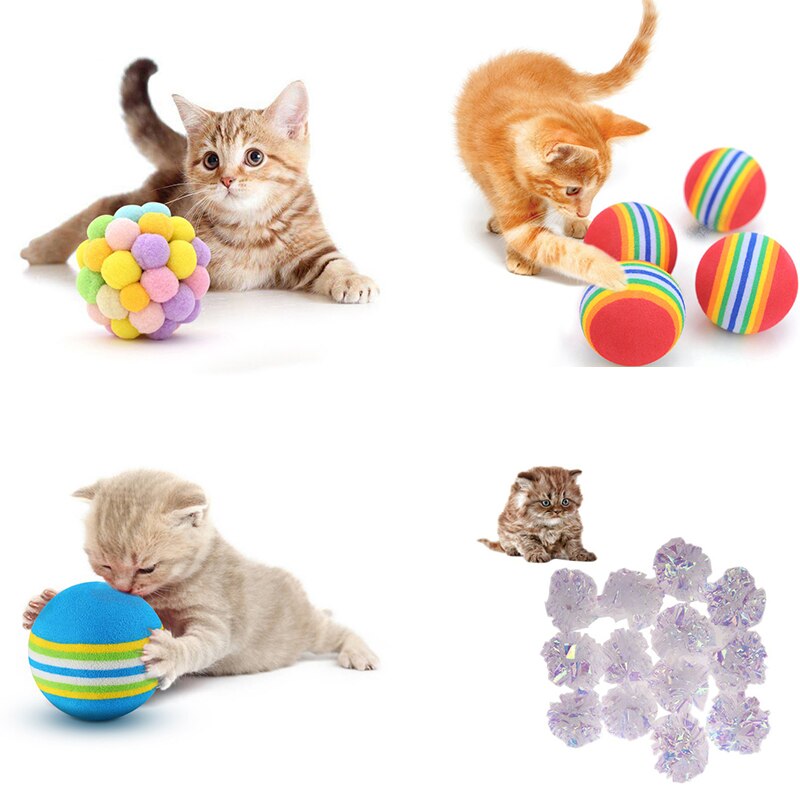 10/12Pcs Cat Crinkle Balls Cat Toy Interactive Sound Ball Big Plastic Balls Crackle Ring Paper Kitten Pet Play Toys Cats Trainin 10/12Pcs Cat Crinkle Balls Cat Toy Interactive Sound Ball Big Plastic Balls Crackle Ring Paper Kitten Pet Play Toys Cats Trainin