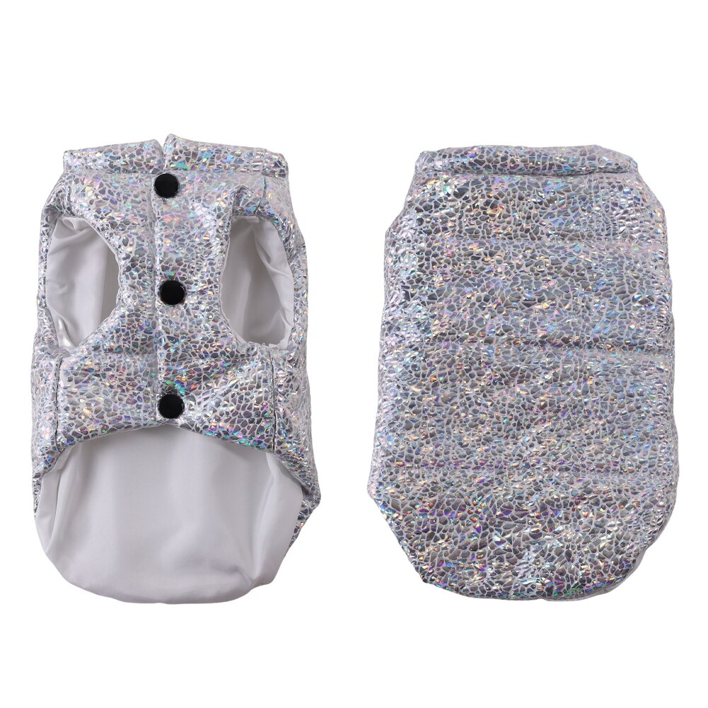 Waterproof Pet Clothes for Small Puppy Dog Jacket Reflective Winter Warm Dog Vest Coat Clothing for Chihuahua French Bulldog