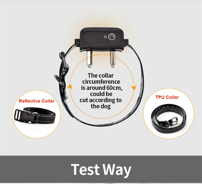 Paipaitek Dog Training Collar 2-in-1 Beep Vibration Shock Collar Waterproof Pet Trainer Collar With Remote and Barking Collar