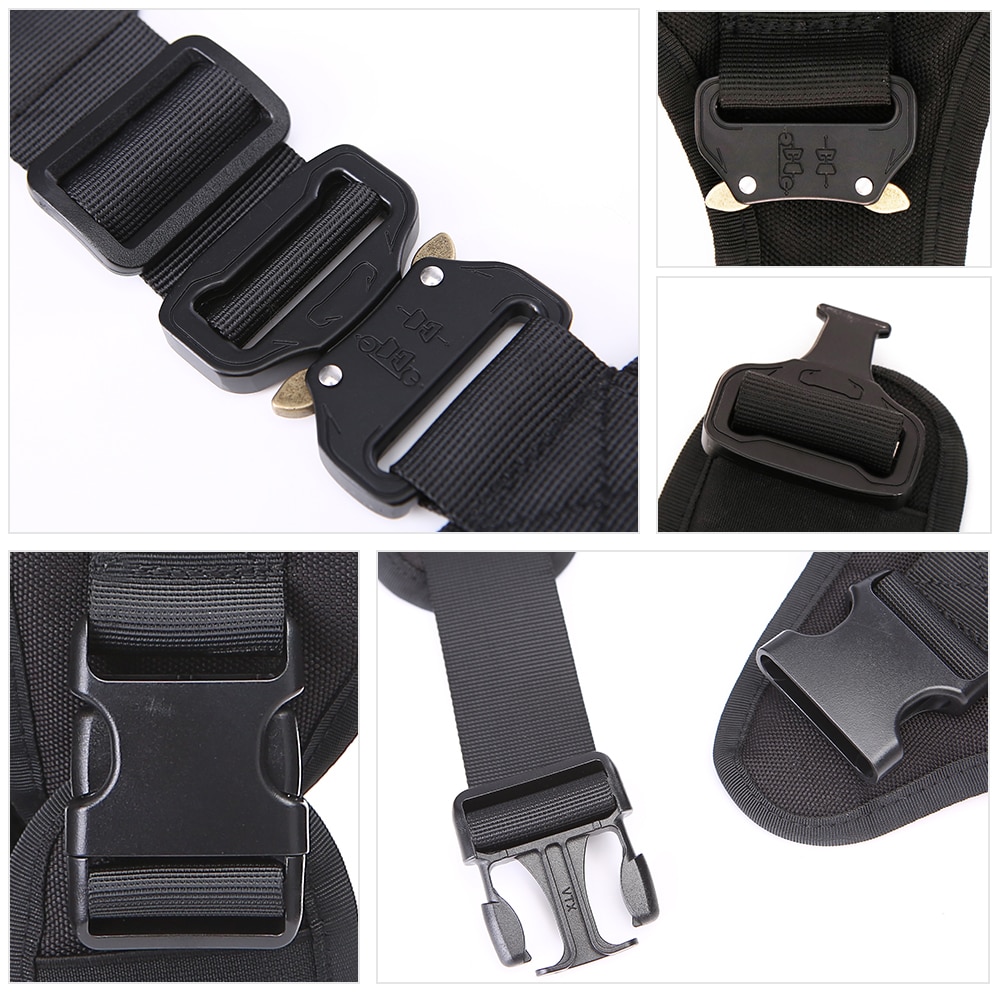 Tactical Dog Harness Pet German Shepherd K9 Malinois Training Vest Dog Harness and Leash Set For All Breeds Dogs