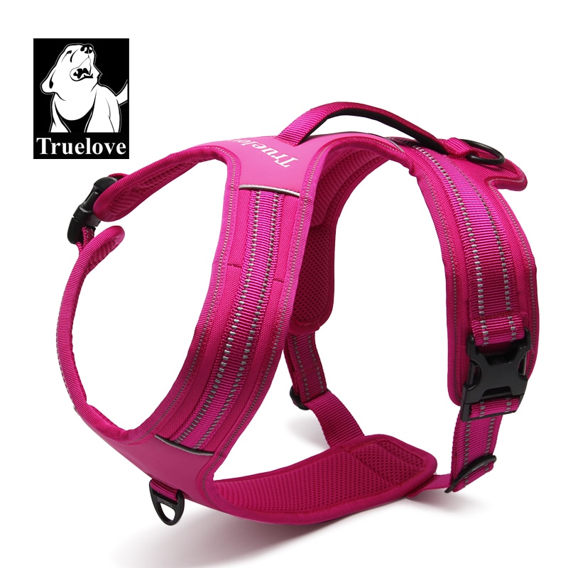 Truelove Sport Nylon Reflective No Pull Dog Harness Outdoor Adventure Pet Vest with Handle xs to xl 5 colors in stock factory Truelove Sport Nylon Reflective No Pull Dog Harness Outdoor Adventure Pet Vest with Handle xs to xl 5 colors in stock factory