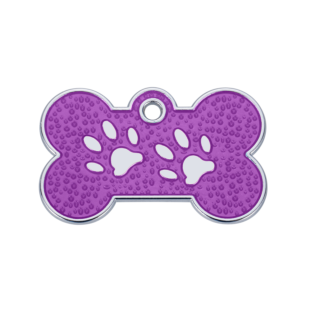 Anti-lost Custom Dog ID Tag Engraved Pet Dog Collar Accessories Personalized Cat Puppy ID Tag Stainless Steel Bone/Paw Name Tags