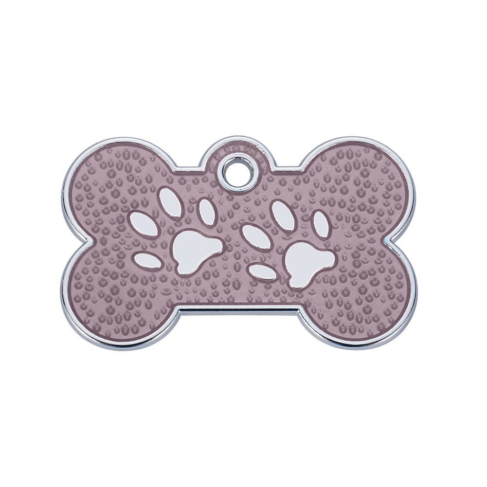 Anti-lost Custom Dog ID Tag Engraved Pet Dog Collar Accessories Personalized Cat Puppy ID Tag Stainless Steel Bone/Paw Name Tags