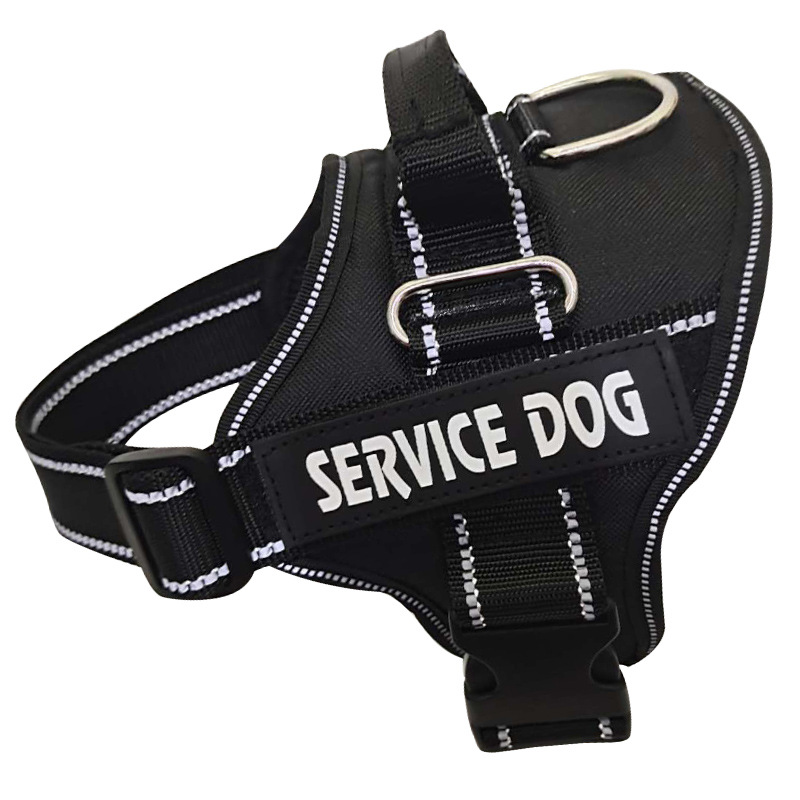 Nylon Dog Harness Personalized Reflective Pet K9 Harness For Small Medium Large Dogs Breathable Mesh Pad Dog Harness No Pull